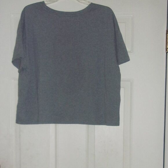 Old Navy Womens The Rolling Stones Logo Graphic T-Shirt Gray Sz. XL - Picture 3 of 6